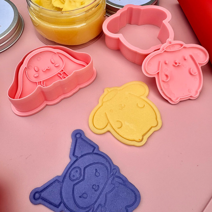 Sanrio-Inspired Playdough Gift Box Set (6 Tubs + Tools)